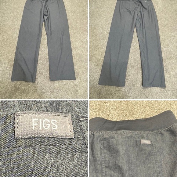 Figs technical collection womens scrub pants sz XXLARGE gray healthcare - Picture 1 of 12